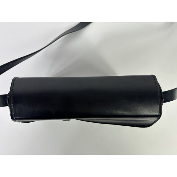 Vintage Belding California Saddle Leather Tweed Bag Crossbody Bag Purse 7x5.5" - Picture 8 of 16